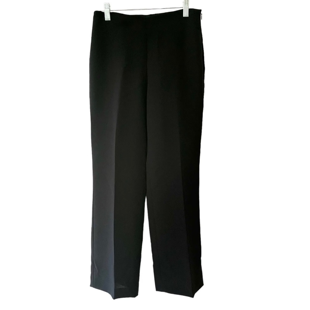Talbots Hollywood Black High Rise Straight Leg Dress Pants Womens Size 6